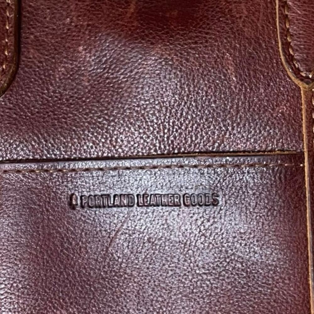 Portland Leather Goods Nutmeg Lola Tote Boho Chic Coastal Cowgirl Minimalist - Picture 2 of 11